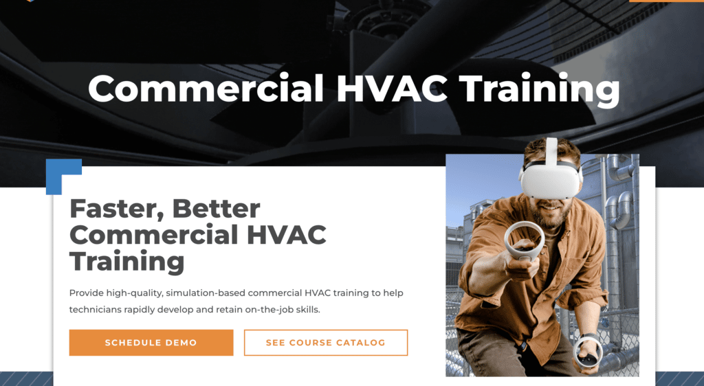 Commercial HVAC Training | 3D Sim-Based | Interplay Learning