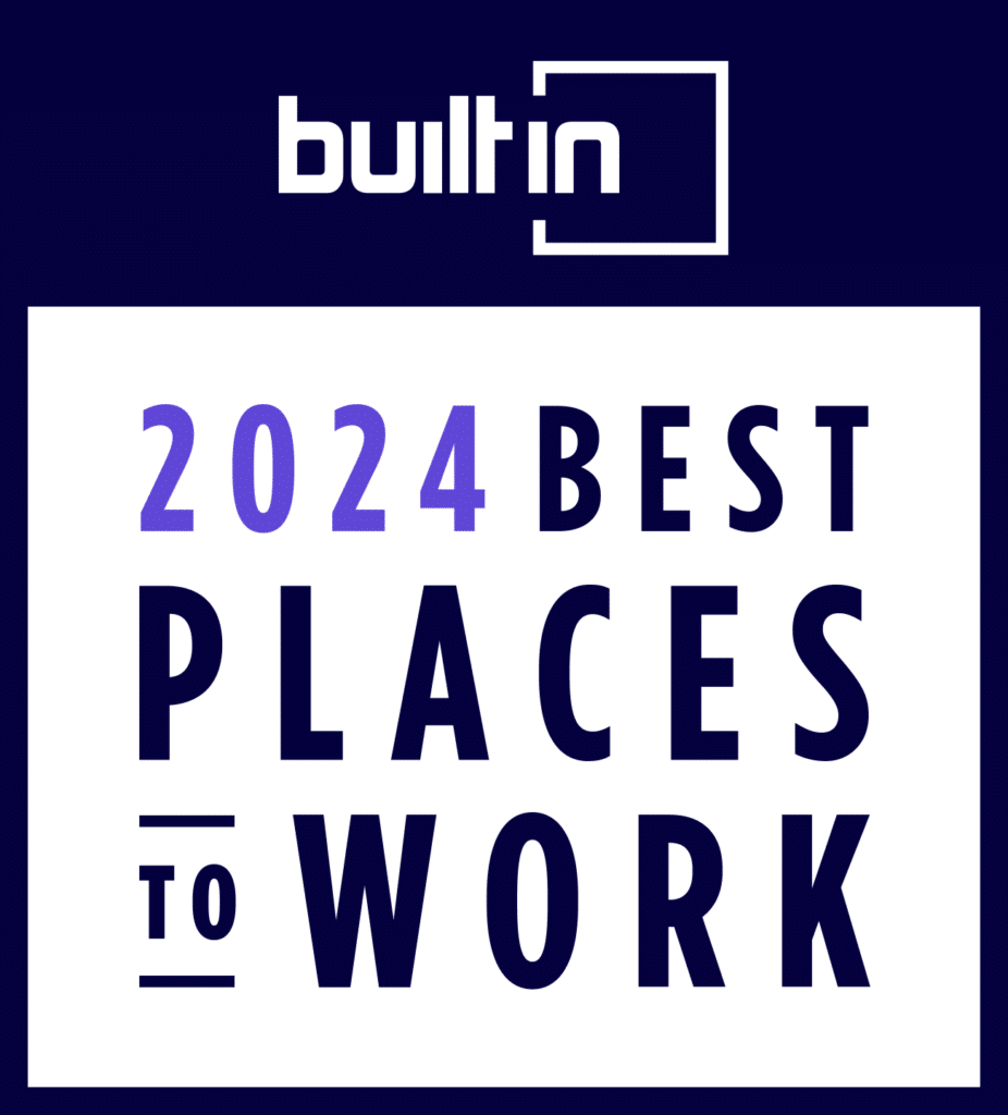 Built In's 2024 Best Places to Work Badge